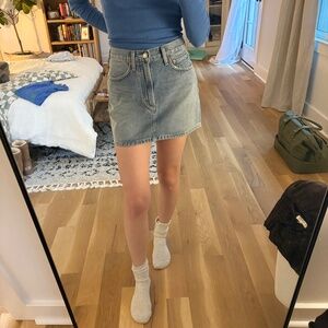 Like New Agolde Denim Skirt